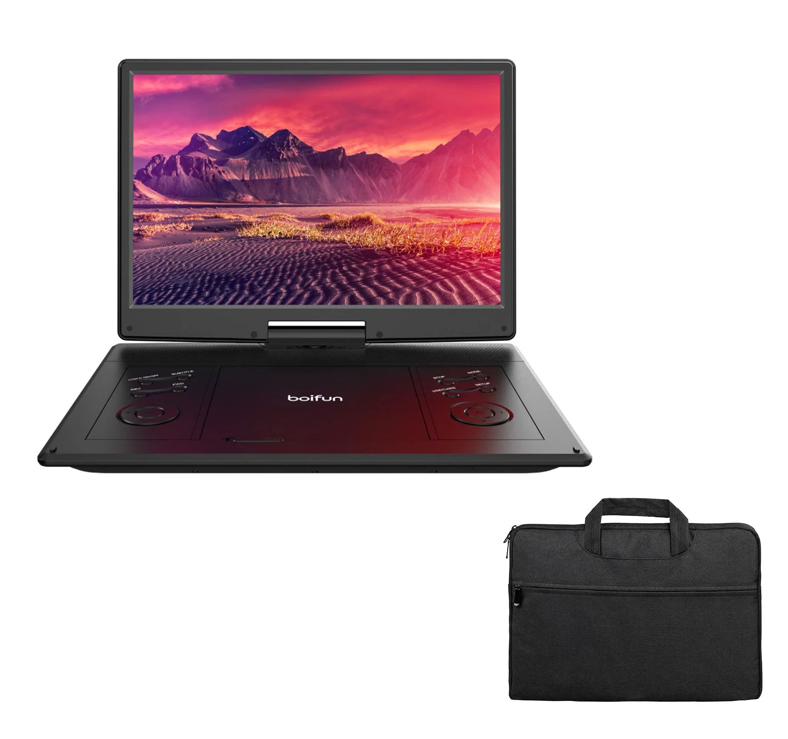 Boifun Portable DVD Player with 14.1" Large HD Screen