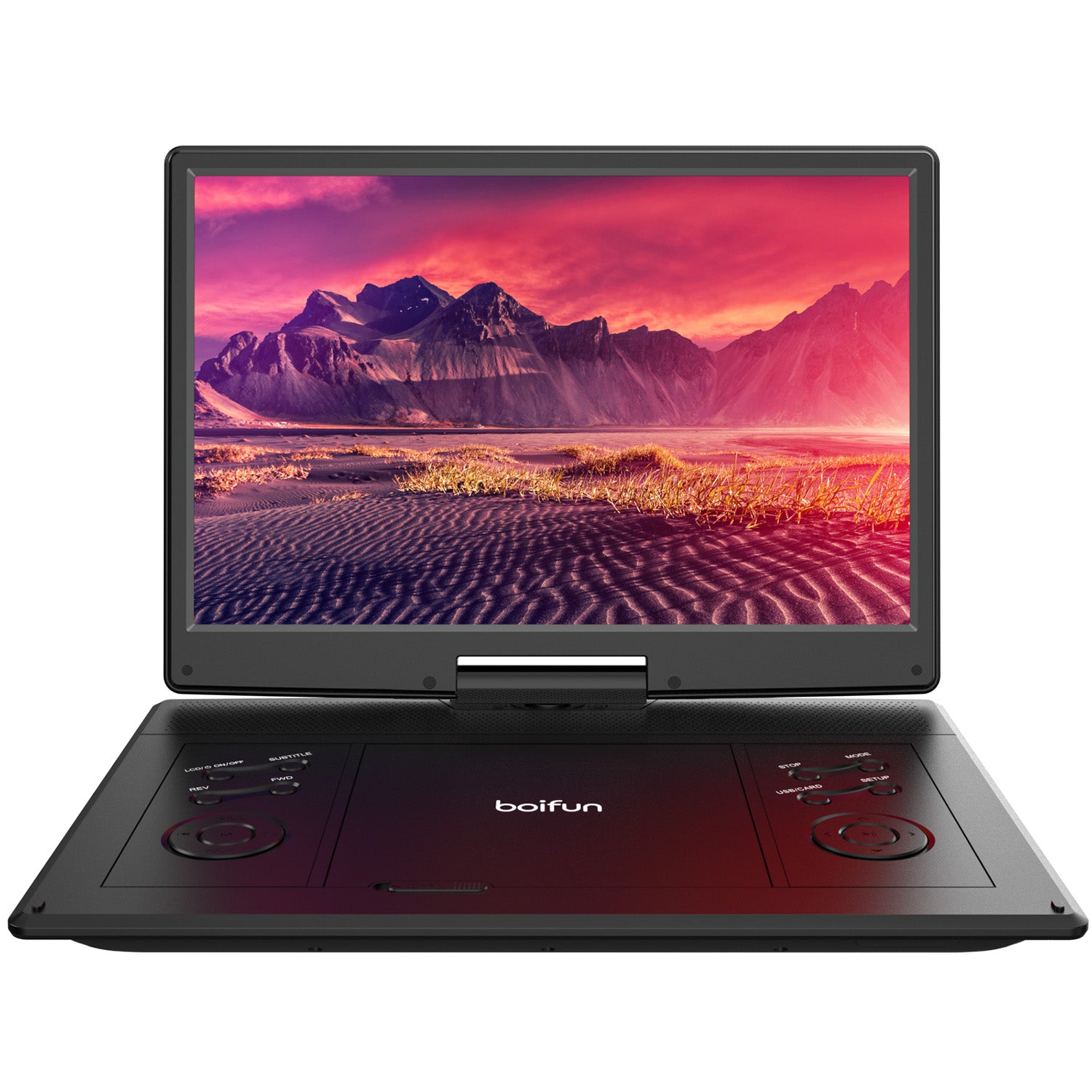 BOIFUN Portable DVD Player BFN142 with Dual Stereo Speakers