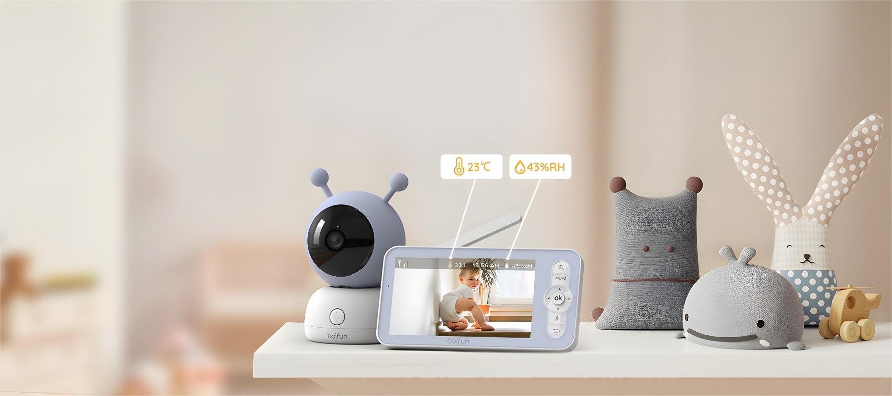 Best baby monitor 2025 with temperature sensor and lullabies