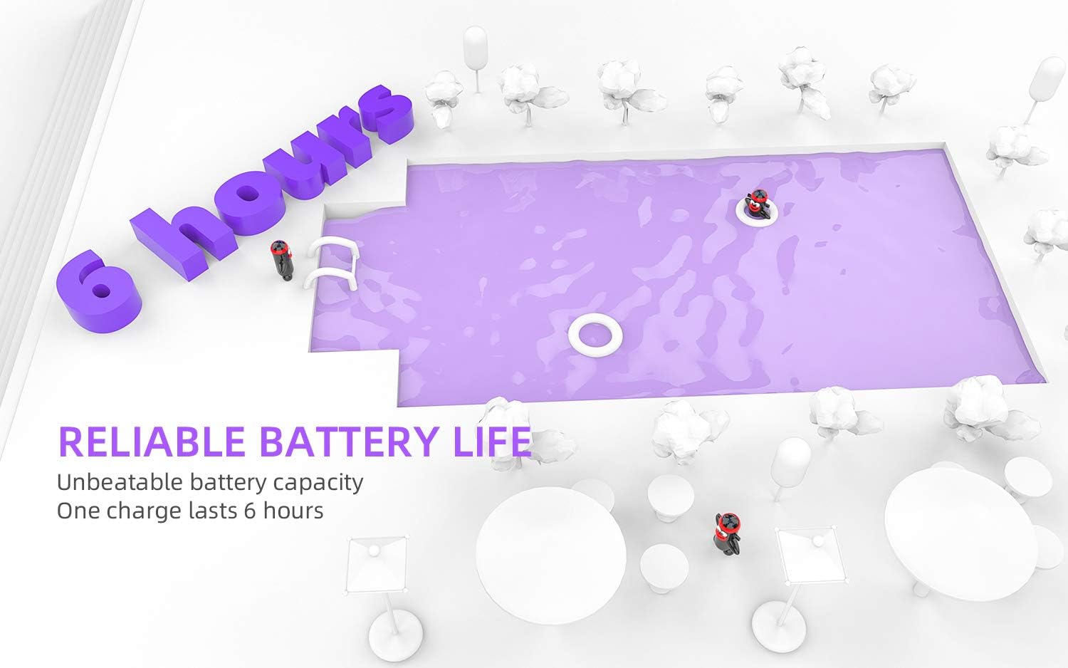 BOIFUN 15.6 Inch Portable DVD Player BFN-161  with Anti-Shock