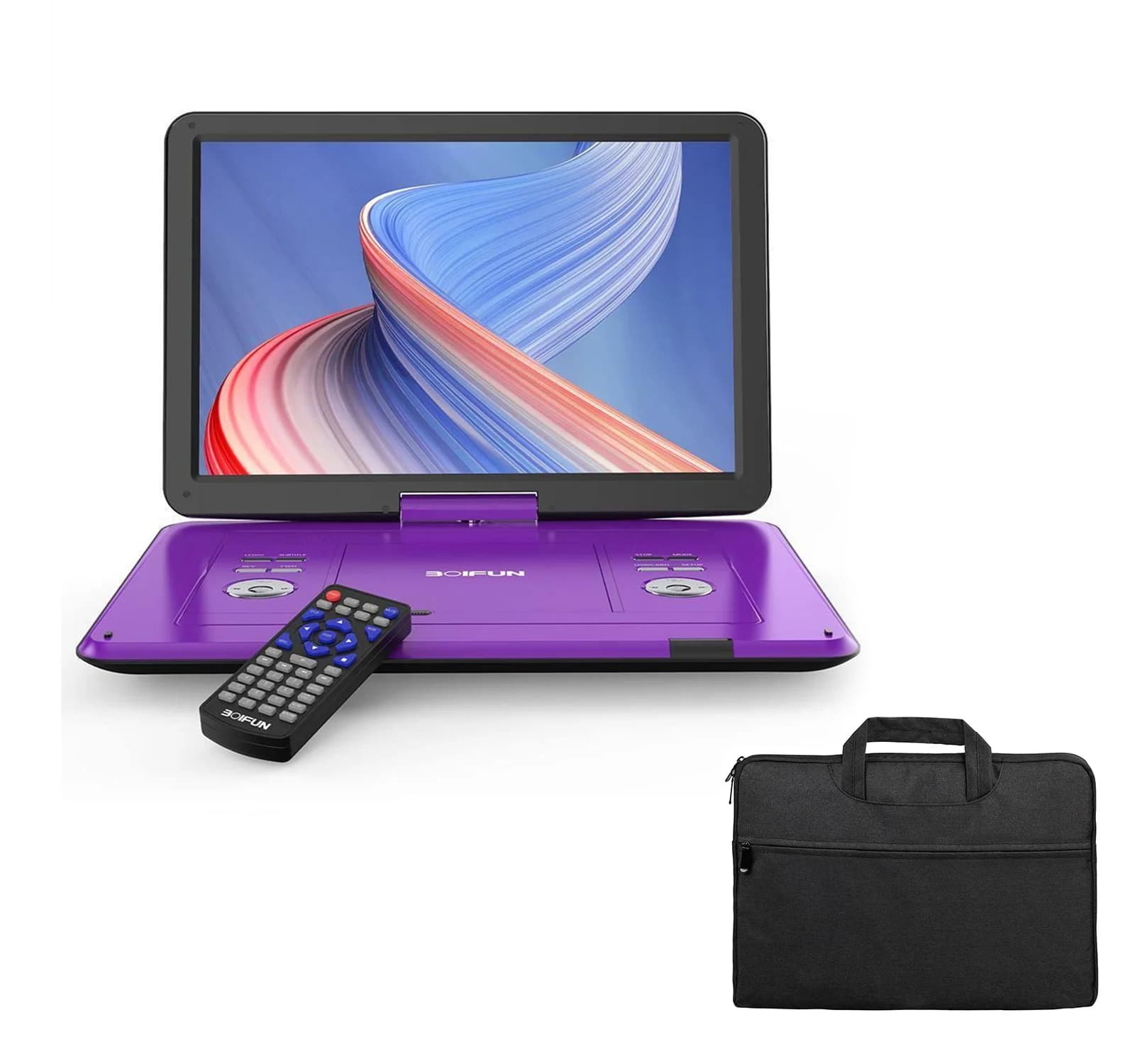 Boifun Portable DVD Player with 14.1