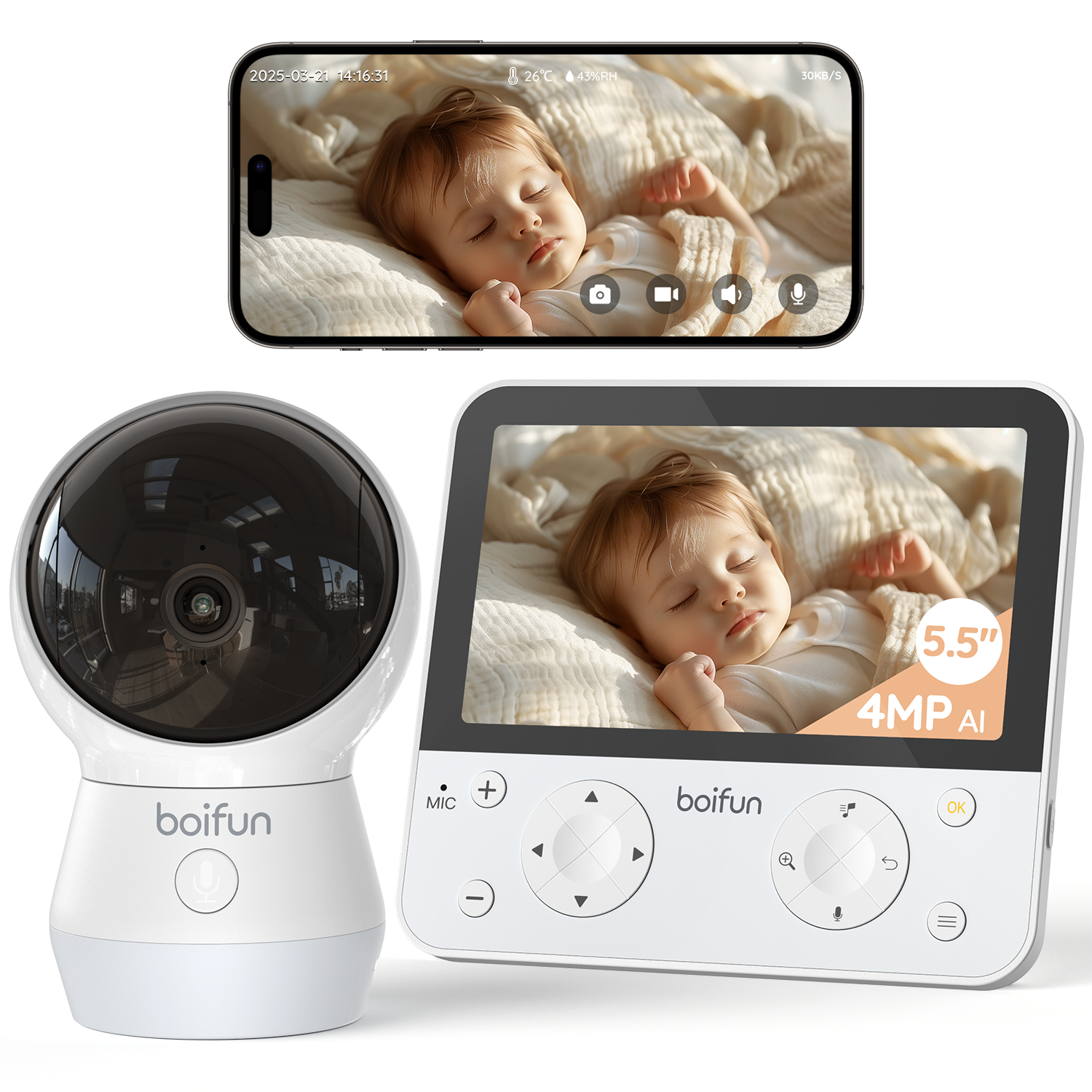 Best baby monitor with camera and audio – secure & HD video